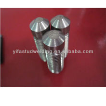 threaded bolt for arc stud welding